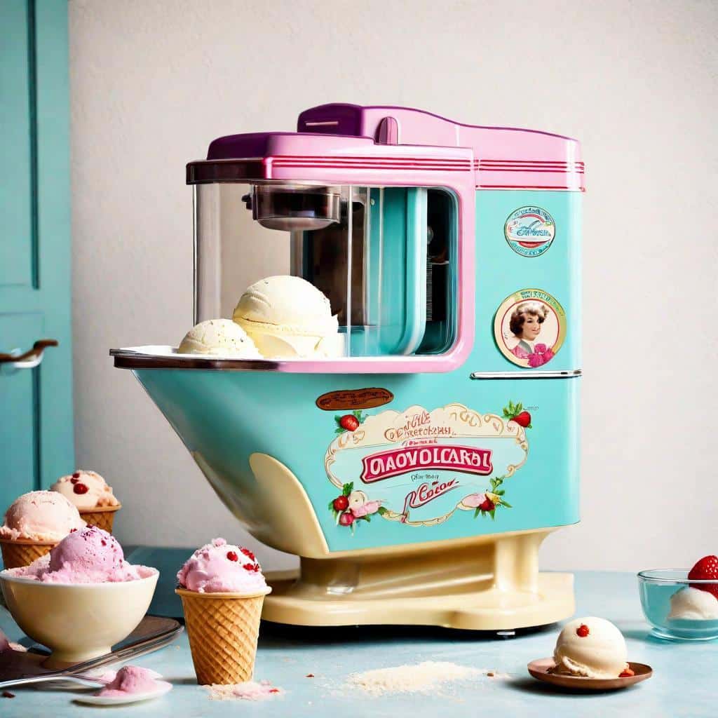 Nostalgia Ice Cream Machines
