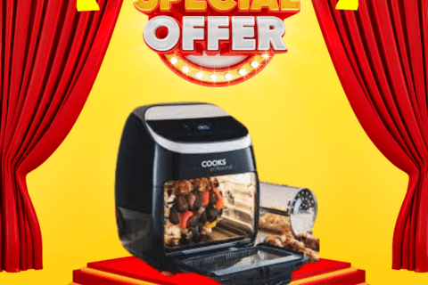 Air Fryer with Rotisserie